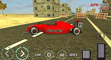 Fast racing car simulator