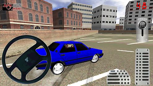 old car drift park simulator