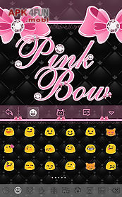 pink bow for hitap keyboard