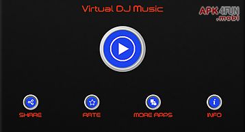 Virtual dj music player