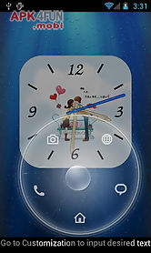 anytouch clock free theme