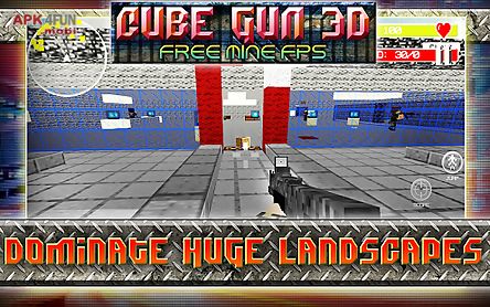 cube gun 3d - free mine fps