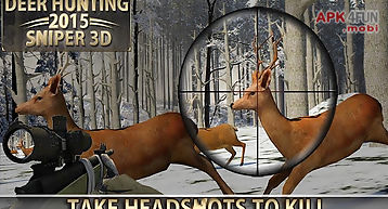 Deer hunting – 2015 sniper 3d