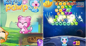 Kitty pawp: bubble shooter