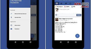Lite feed for facebook (fast)