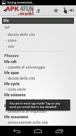 free dict italian english