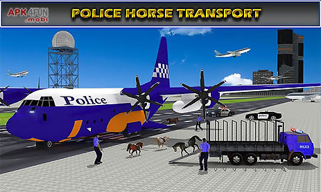 police airplane transporter