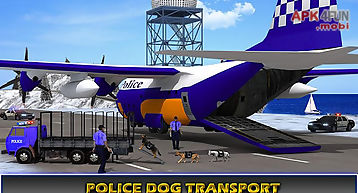 Police airplane transporter