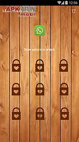 applock theme - wood theme