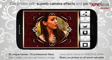 Lux photo effects & pic frames