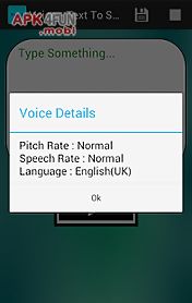voice - text to speech