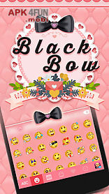 black bow ikeyboard theme