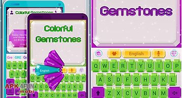 Gemstone go keyboard theme
