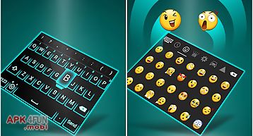 Neon emoji keyboard - fancykey