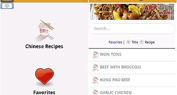 Chinese food recipes free