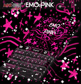 emo pink keyboard