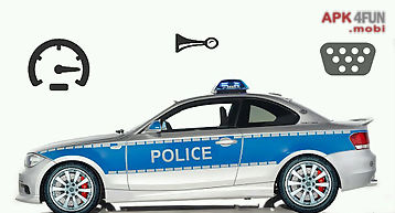 Toddler kids car toy police