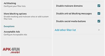 Adblock browser for android