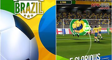 Flick soccer: brazil