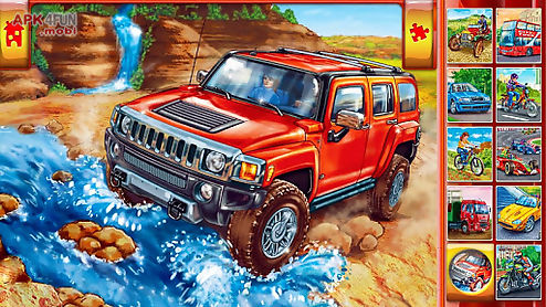 world of cars for kids! puzzle