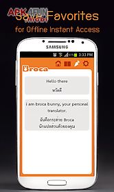 broca english-thai translator