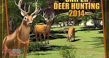 Deer hunting - sniper shooting