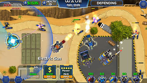 tower defense: robot wars