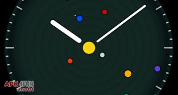Planets watchface android wear