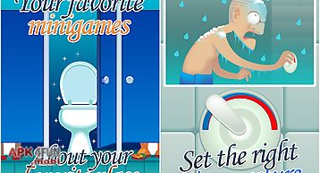 Toilet time - a bathroom game