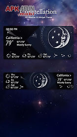 constel go weather free theme