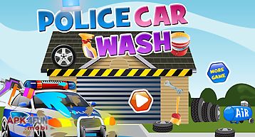 Police car - wash games