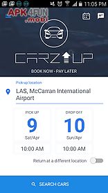 carzup - car rental app