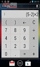 calculator widget 10 themes