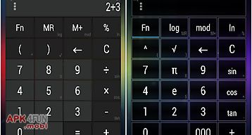 Calculator widget 10 themes