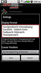 poweramp np plug-in for twicca