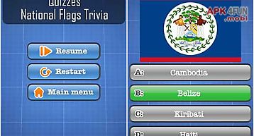 National flags trivia free