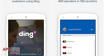 Ding topup: mobile recharge