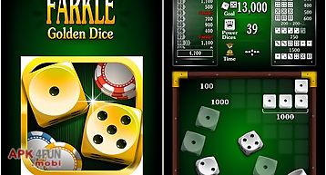 Farkle: golden dice game