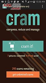 cram - reduce pictures