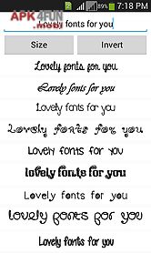 free love fonts