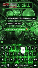 toxic cell 💀 keyboard theme