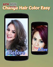 changing hair color easy make