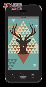 hipster deer wallpaper