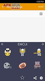 nfl emojis