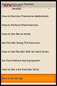 abdominal exercise tutorials