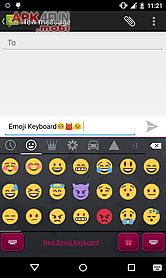emoji keyboard-red love