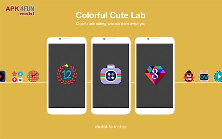 colorfullab linelauncher theme