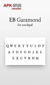 free e b garamond cool font