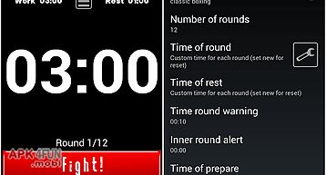 Boxing interval timer