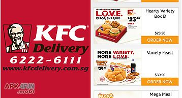 Kfc delivery - singapore